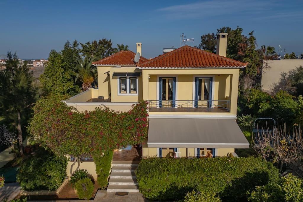 Villa Elmar Aegina Bagian luar foto