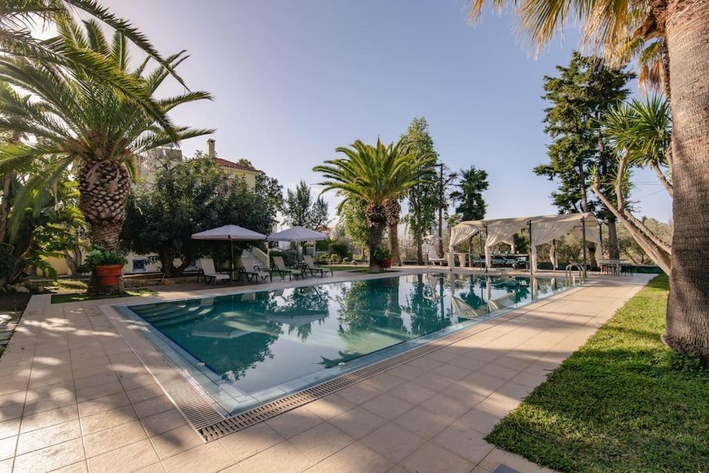 Villa Elmar Aegina Bagian luar foto