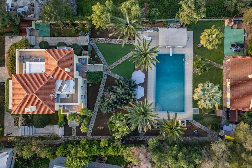 Villa Elmar Aegina Bagian luar foto