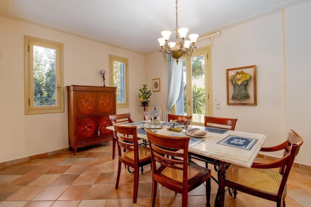Villa Elmar Aegina Bagian luar foto