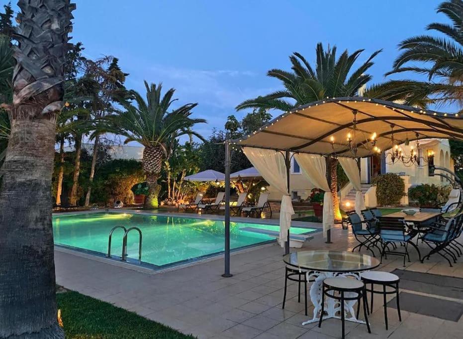 Villa Elmar Aegina Bagian luar foto