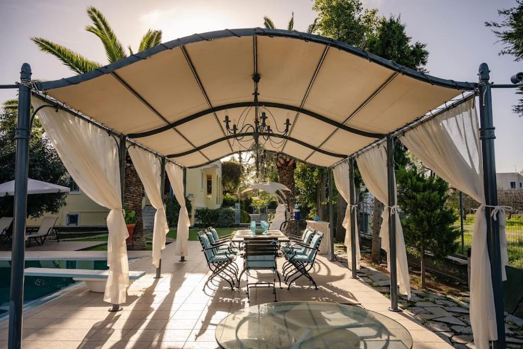 Villa Elmar Aegina Bagian luar foto