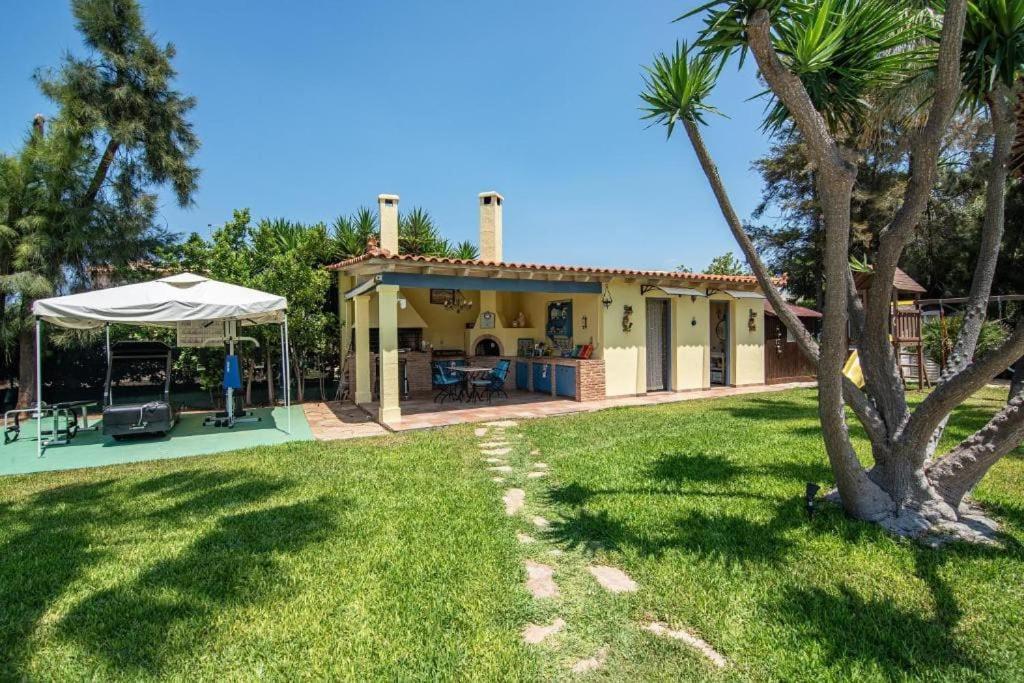 Villa Elmar Aegina Bagian luar foto